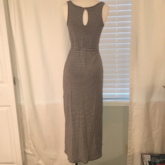 🎉HP🎉 J.Crew Sasha Maxi Dress in Skinny Stripe Sz XXS - Picture 5 of 8